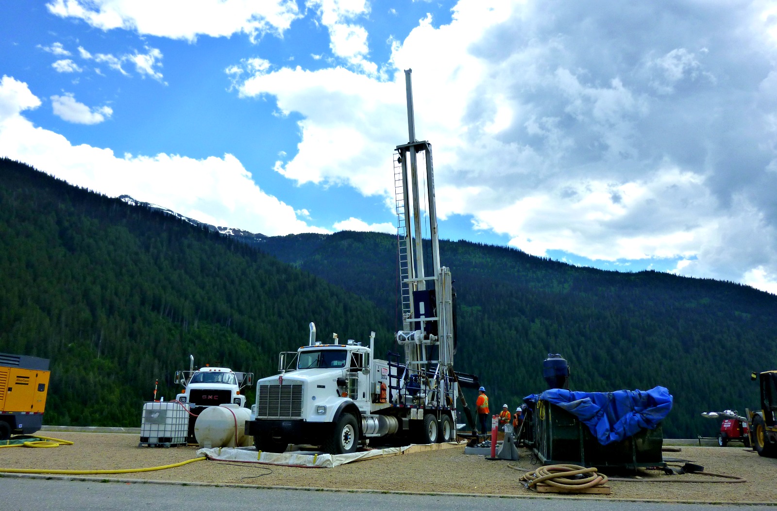 Vancouver Geotechnccal Drilling - Dual Rotary DR 24 Drill Rig